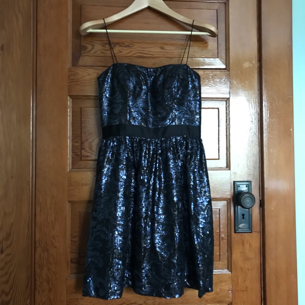 Aiden Mattox sequin cocktail dress